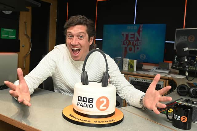 Vernon Kay has promised it will be "more of the same" ahead of his first mid-morning weekday BBC Radio 2 show today. Picture: BBC/PA Wire