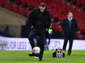 Jack's got the ball but Callum's got the League Cup. What's going to happen in the Scottish Cup?