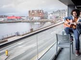 Brownbear singer Matt Hickman launches 'Scotland on Tour' at The View, in Oban, one of more than 100 venues hosting gigs over the next year.