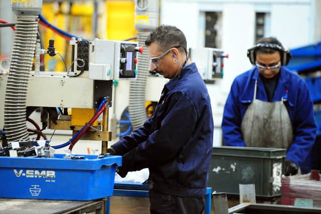 The report highlighted fresh challenges for manufacturing production.
