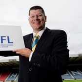 The SPFL could see a switch to a 14-14-14 league structure. Picture: SNS