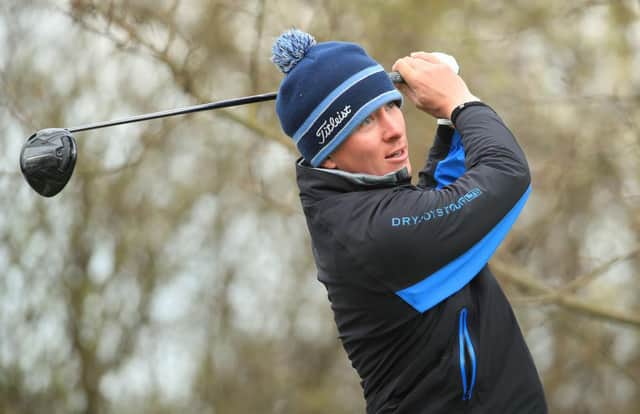 Euan Walker in action during the Austrian Golf Open at Diamond Country Club in Atzenbrugg, near Vienna. Picture: Andrew Redington/Getty Images.