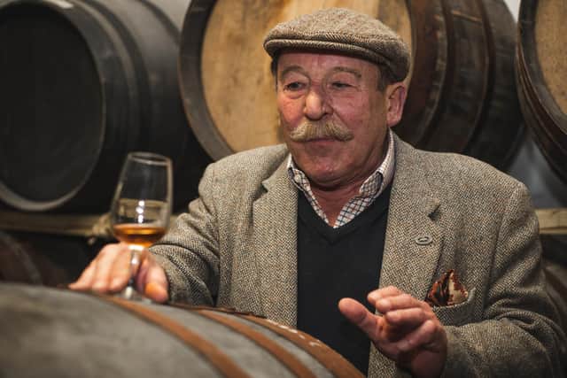 Renowned whisky aficionado Charlie Maclean sampled the whisky, donated by Deeside Distillery, describing it as “superlative” and “better than gold” as an investment