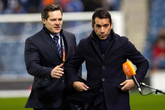 David Graham, left, has joined the Rangers board.