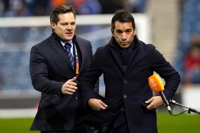 David Graham, left, has joined the Rangers board.