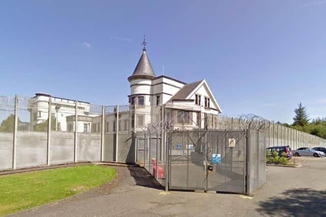 Dungavel Immigration Removal Centre in Lanarkshire.