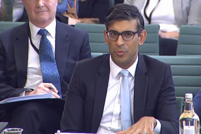 Prime Minister Rishi Sunak answering questions in front of the Liaison Select Committee at the House of Commons, London.