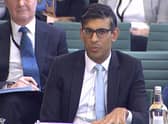 Prime Minister Rishi Sunak answering questions in front of the Liaison Select Committee at the House of Commons, London.