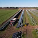 Energy generated on the 20-acre Forfar site, which features 'state-of-the-art' solar panels, will be sold back to the National Grid.