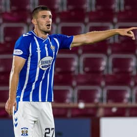 Kilmarnock's Innes Cameron scored the winner against Hearts.