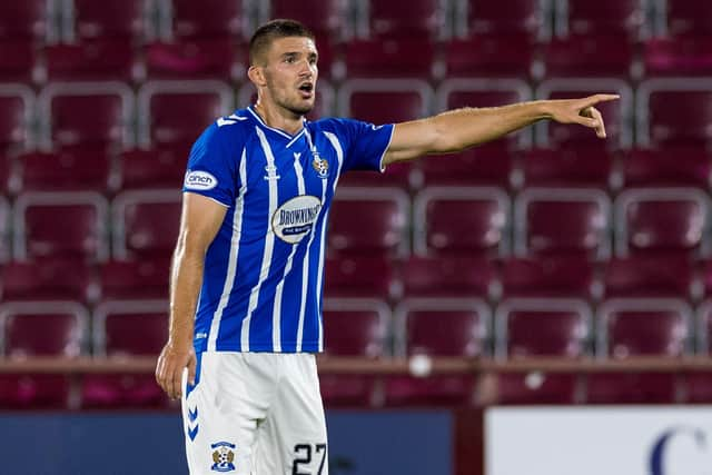 Kilmarnock's Innes Cameron scored the winner against Hearts.