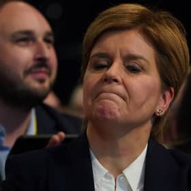 Former first minister Nicola Sturgeon. Image: Andrew Milligan/Press Association.