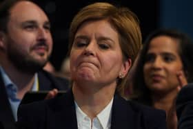 Former first minister Nicola Sturgeon. Image: Andrew Milligan/Press Association.