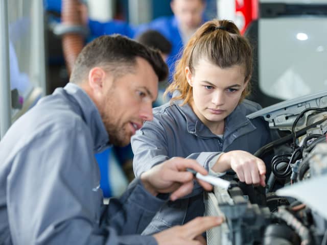 ​Apprentices earn from day one and are not burdened with graduate debt (Picture: stock.adobe.com)
