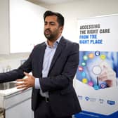 Scotland’s health secretary Humza Yousaf is under pressure over GP shortages and A&E waiting times. Picture: PA