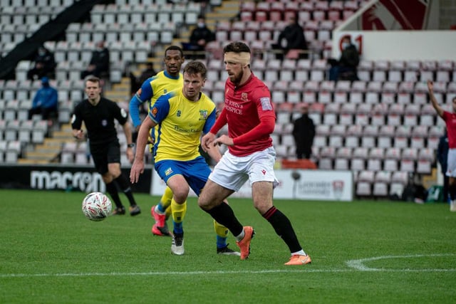 A 1-0 win over Harrogate leaves Morecambe ticking along quite nicely. The Shrimps are just three points off a play-off spot, and if they could find some consistency in the coming weeks, they could become genuine promotion contenders. (Photo by Ian Charles/MI News/NurPhoto via Getty Images)
