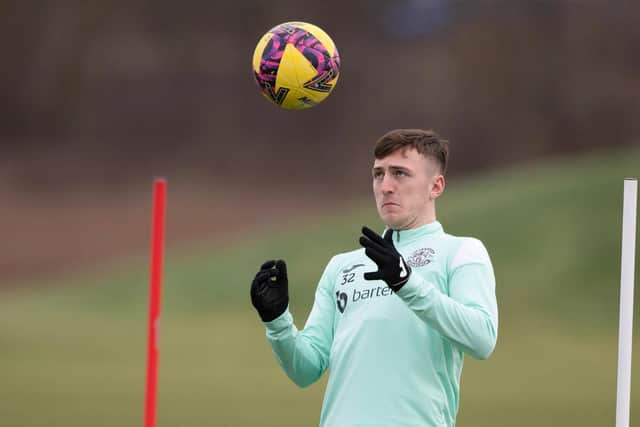 Hibs midfielder Josh Campbell has signed a new contract. (Photo by Paul Devlin / SNS Group)