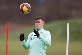 Hibs midfielder Josh Campbell has signed a new contract. (Photo by Paul Devlin / SNS Group)
