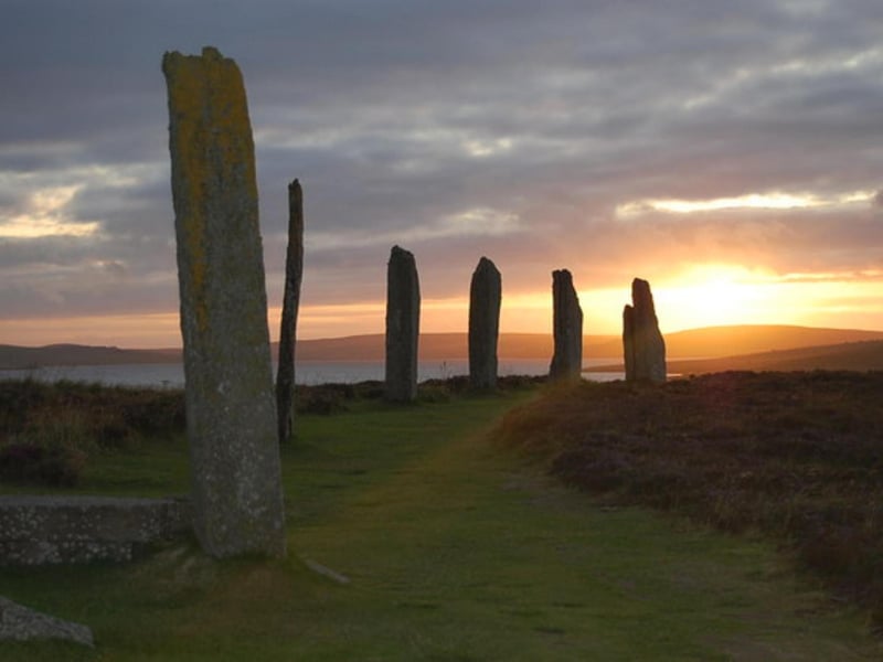 Designated UNESCO World Heritage Status in 1999, Brodgar is among the best examples of a stone circle to be found in the UK. Its age remains the subject of debate, but it is thought to be at least 4000 years old.