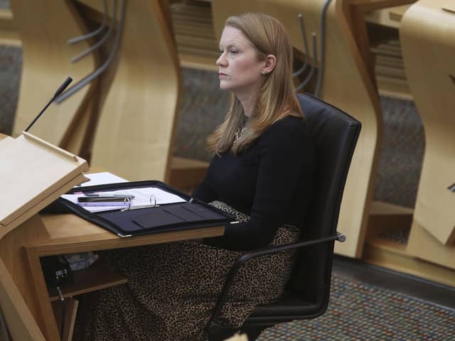 Education Secretary Shirley-Anne Somerville has been accused of keeping meetings with the SQA 'under wraps'.