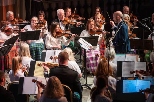 The Scottish Fiddle Orchestra PIC: Michael Traill