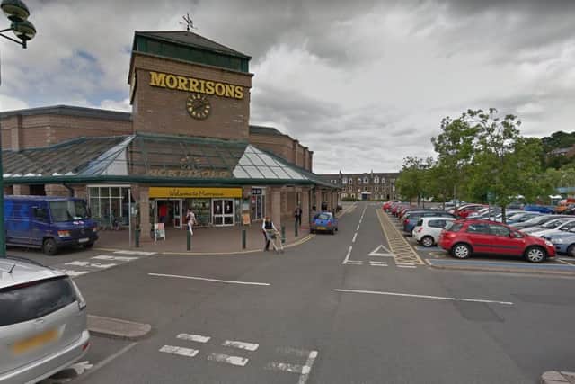 Covid-19 cases have been linked to a Morrisons supermarket in the town. Pic: Google