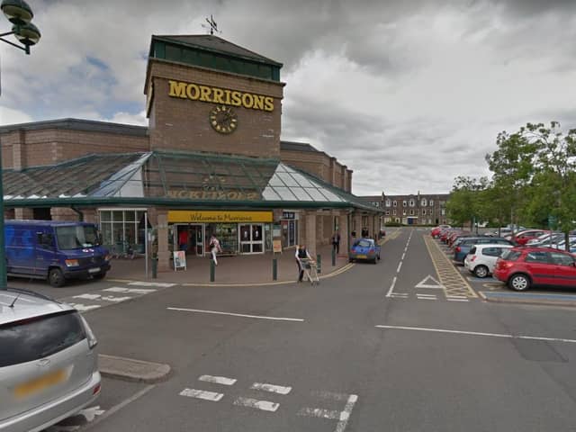 Covid-19 cases have been linked to a Morrisons supermarket in the town. Pic: Google