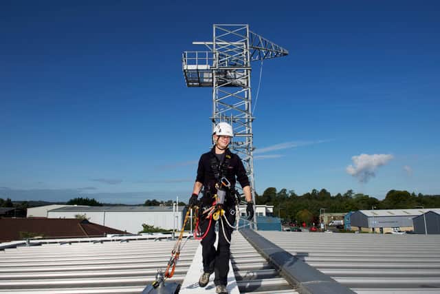 Working at height training at Arco