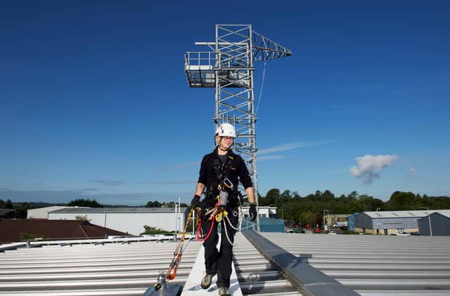 Working at height training at Arco