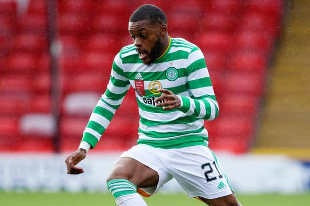 Celtic midfielder Olivier Ntcham.