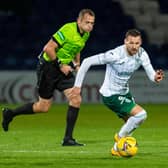 Hibs forward Martin Boyle was subject of a failed bid from Al Faisaly.