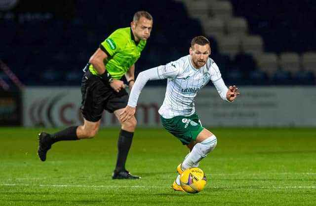 Hibs forward Martin Boyle was subject of a failed bid from Al Faisaly.