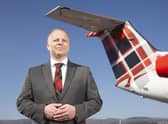 'Loganair is now in the strongest position of any UK regional airline to weather incoming storms affecting the wider economy,' says boss Jonathan Hinkles. Picture: contributed.