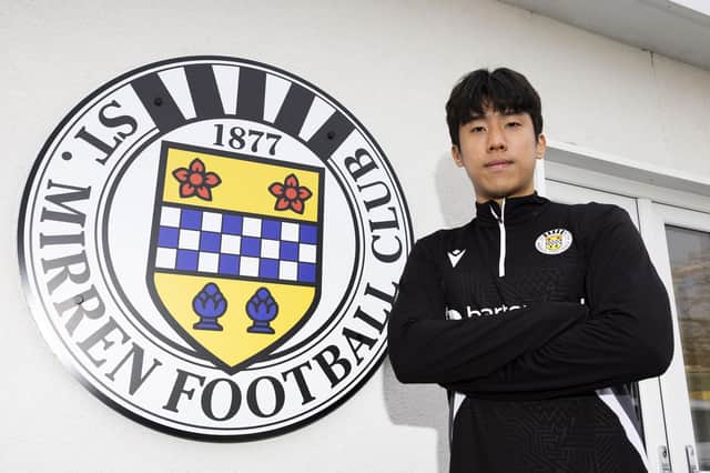 Celtic midfielder Kwon Hyeok-kyu recently joined St Mirren on loan for the rest of the season. (Photo by Craig Foy / SNS Group)