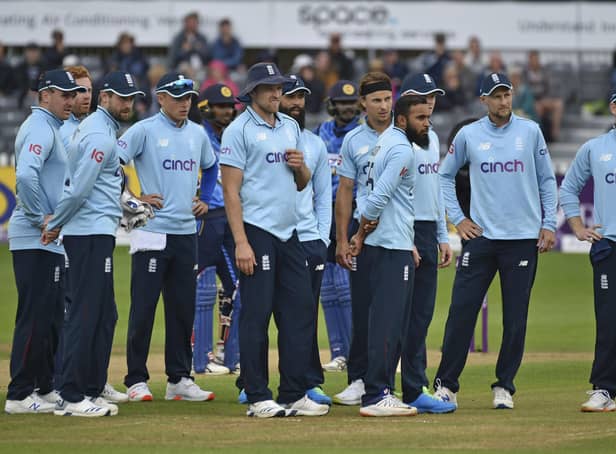An outbreak of the coronavirus in England's one-day international squad forced the players and coaches into isolation on Tuesday.