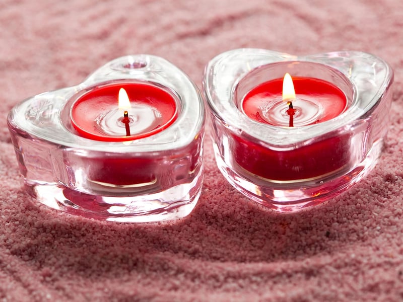 Candles are an essential for a romantic evening - but be careful that your dog doesn't accidentally cause a fire by knocking it over. Waggy tails are also at risk of getting burnt if a candle is put on a low table.