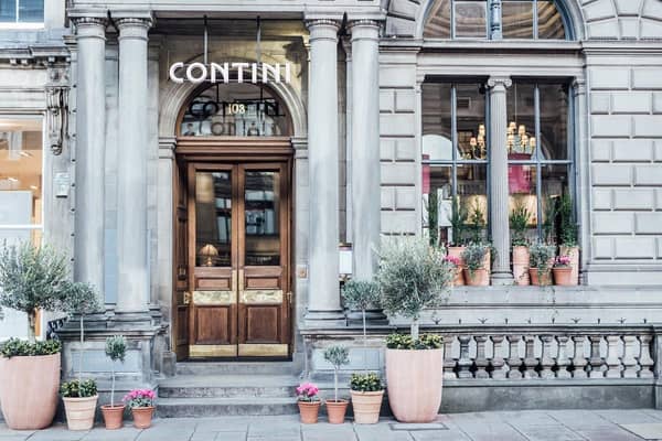 Contini's restaurant in Edinburgh is celebrating 20 years