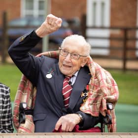Captain Sir Tom Moore, who raised millions for the NHS, was the first to receive a railcard