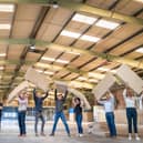 Members of the IndiNature team in the new building in Jedburgh. Picture: Anna Mayumi Pultar