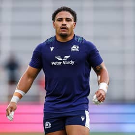 Sione Tuipulotu has been named as Scotland co-captain for the tour game against Chile which will be his 30th match of the season. (Photo by Scott Taetsch/Getty Images for Scottish Rugby)