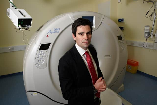 Professor Marc Dweck, chair of clinical cardiology at Edinburgh University. Picture: John Angerson