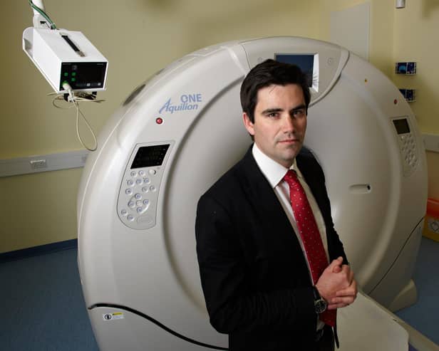 Professor Marc Dweck, chair of clinical cardiology at Edinburgh University. Picture: John Angerson