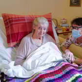 Care homes in Scotland are set to allow visitors in today for the first time in 2021. (Photo by Hugh Hastings/Getty Images)