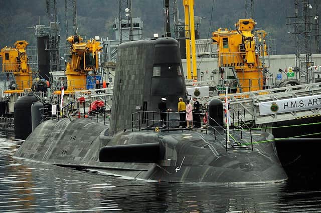 Faslane submarine base is a vital part of the UK's defence systems (Picture: Andy Buchanan/AFP/Getty Images)