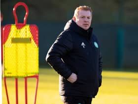Neil Lennon has hit back at Leigh Griffiths' claims. (Photo by Alan Harvey / SNS Group)