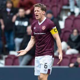 Hearts' Christophe Berra has a point to prove. Photo: Alan Harvey / SNS Group