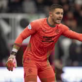 England goalkeeper Jack Butland has impressed since signing for Rangers.