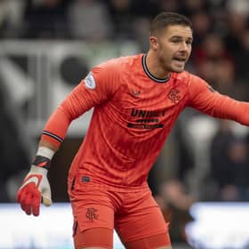 England goalkeeper Jack Butland has impressed since signing for Rangers.
