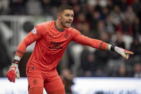 England goalkeeper Jack Butland has impressed since signing for Rangers.