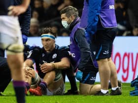 There is concern over Jamie Ritchie's injury after Scotland's Six Nations win over England.